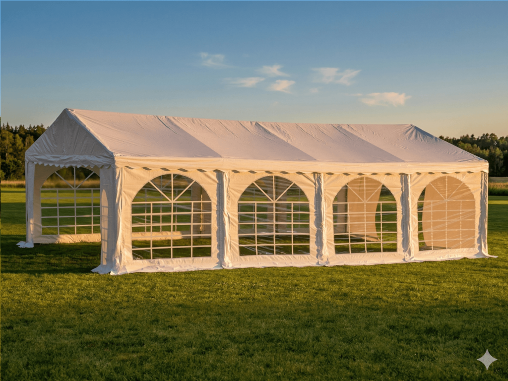 4x8m Palapinės nuoma